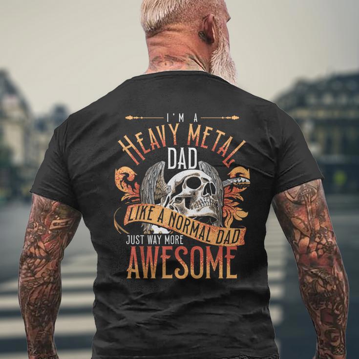 Glacière En Métal Lourd Dad Punk Rock Amoureux De Musique T-shirt imprimé au dos Cadeaux pour les vieillards