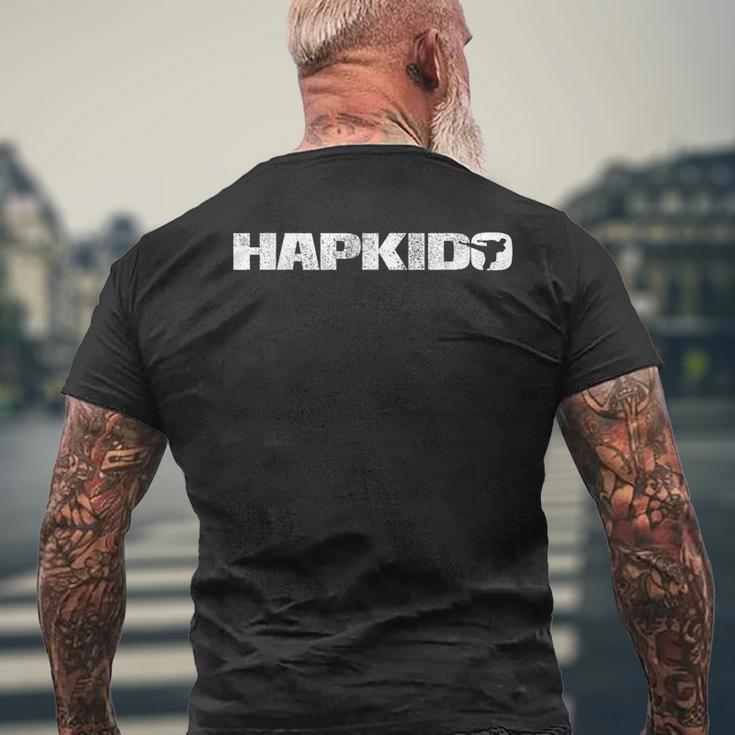 Kampfsport Hapkido Mit Kämpfer T-Shirt mit Rückendruck Geschenke für alte Männer