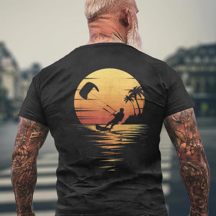 Kitesurfing Retro T-shirt imprimé au dos Cadeaux pour les vieillards
