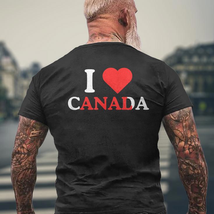 I Love Canada Anal Divertido Adulto Humor Desquiciado Obsceno Meme Camiseta Hombre Estampado Espalda Regalos para ancianos