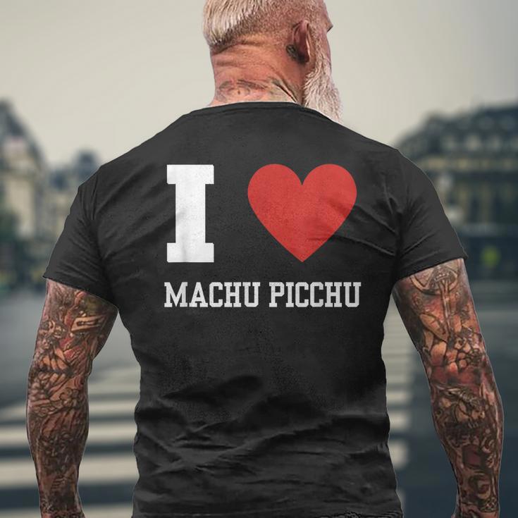 Machu Picchu Pérou Inca Péruvienintage T-shirt imprimé au dos Cadeaux pour les vieillards