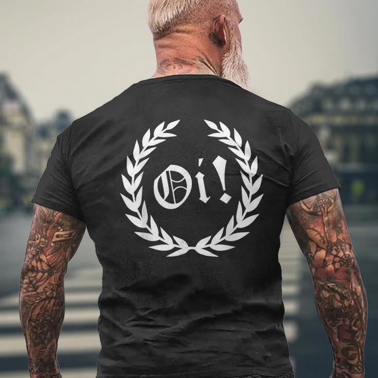 Oi Oi Oi -Kinheadska Punk Revolution T-shirt imprimé au dos Cadeaux pour les vieillards