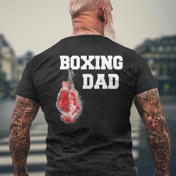 Papá Boxeador Padre Boxeador Camiseta Hombre Estampado Espalda Regalos para ancianos