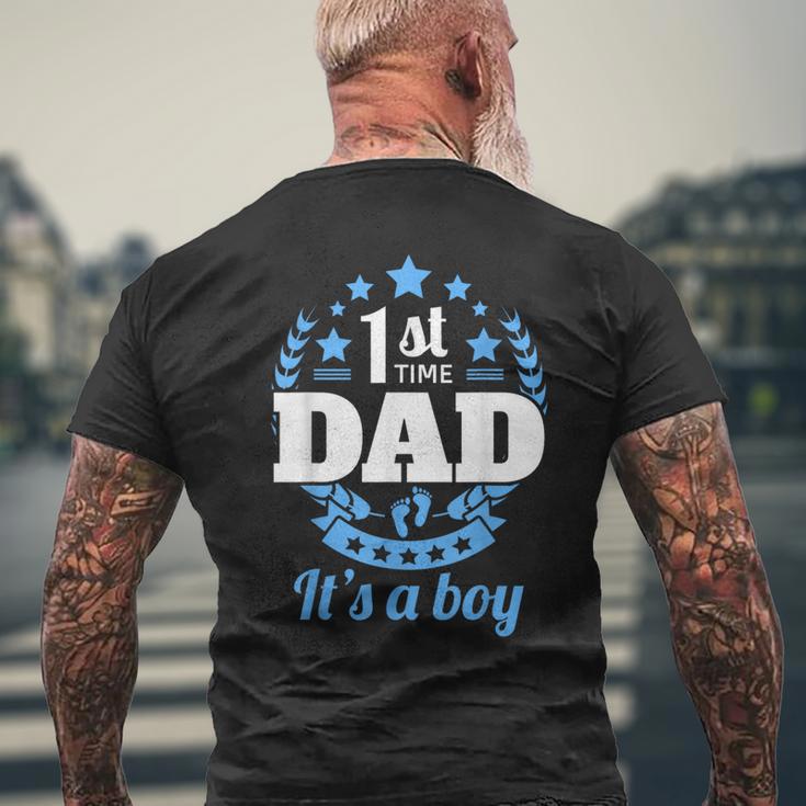 Primaolta Papà Gravidanza Promosso A Padre È Un Maschio T-shirt da uomo con stampa posteriore Regalos para ancianos