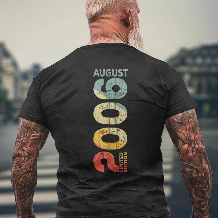 Retro 2006 Août 2006 Année 2006 Millésime 2006 Depuis 2006 T-shirt imprimé au dos Cadeaux pour les vieillards