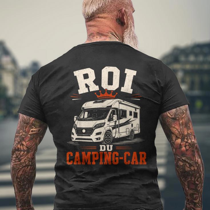 Roi Du Camping-Car Homme Camping-Cariste Humouroyage T-shirt imprimé au dos Cadeaux pour les vieillards
