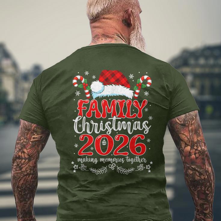 Matching Family Christmas 2026 Pajama Xmas Squad Men's T-shirt Back Print Gifts for Old Men