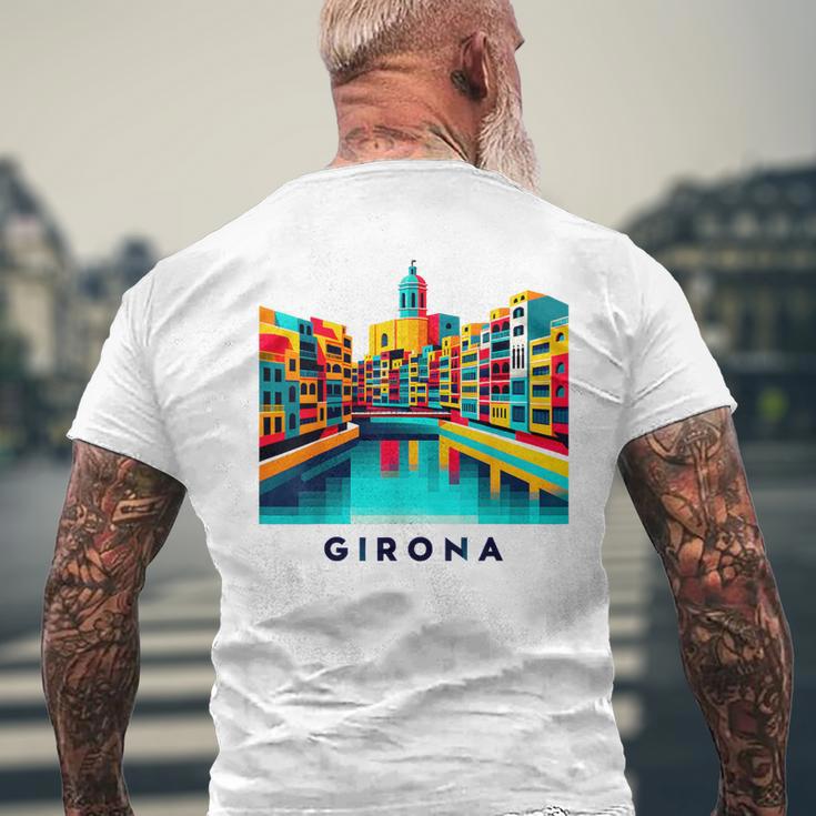 Jeuis Amoureux De Gérone T-shirt imprimé au dos Cadeaux pour les vieillards