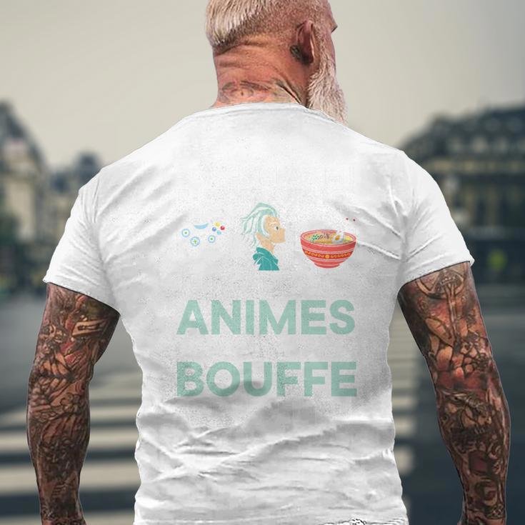 Jeuxideo Les Animes Ou La Bouffe Japon Animé Cadeau Manga Haut De Gamme T-shirt imprimé au dos Cadeaux pour les vieillards