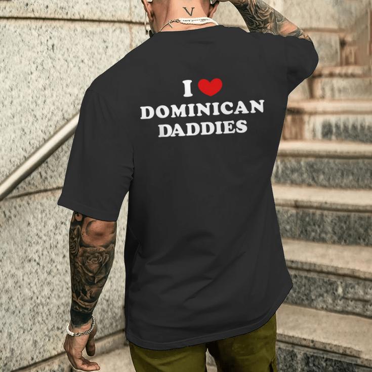 Amo I Papà Dominicani Amo I Papà Dominicani T-shirt da uomo con stampa posteriore Regalos para él