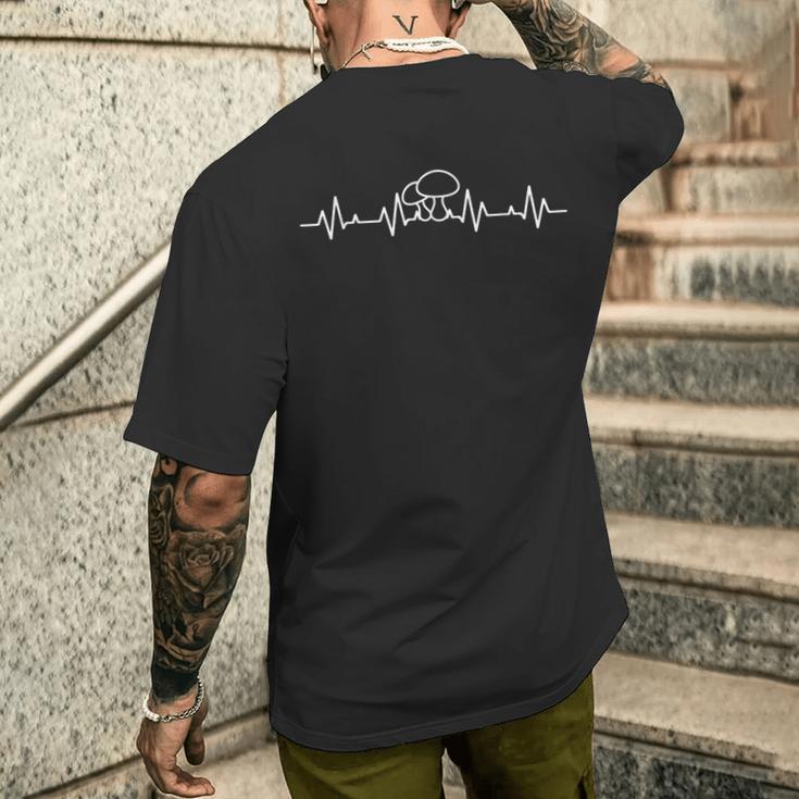 Champignons Battement Mycologie Phrase Drôle Cueilleur T-shirt imprimé au dos Cadeaux pour lui