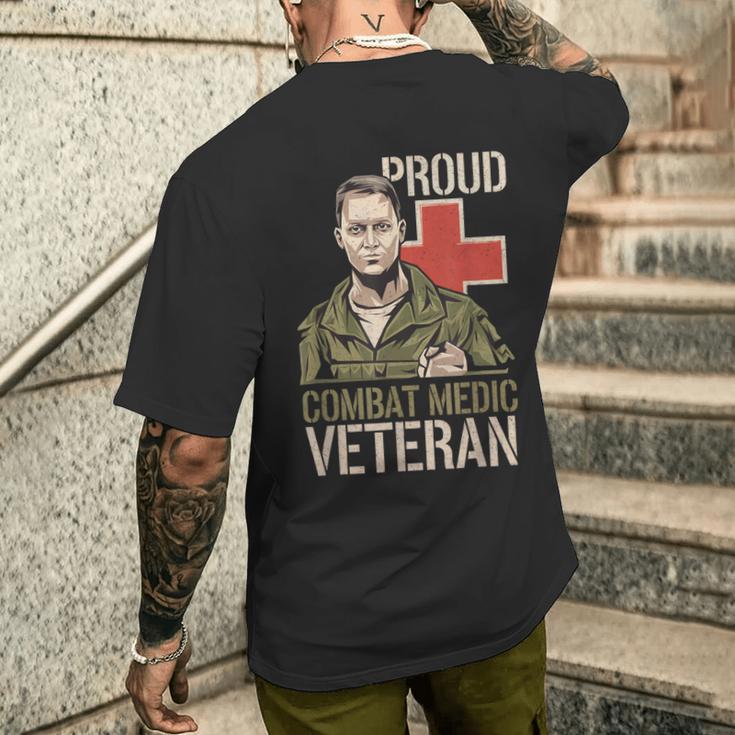 Combat Mediceteran —Tolzer Militärdienst T-Shirt mit Rückendruck Geschenke für Ihn