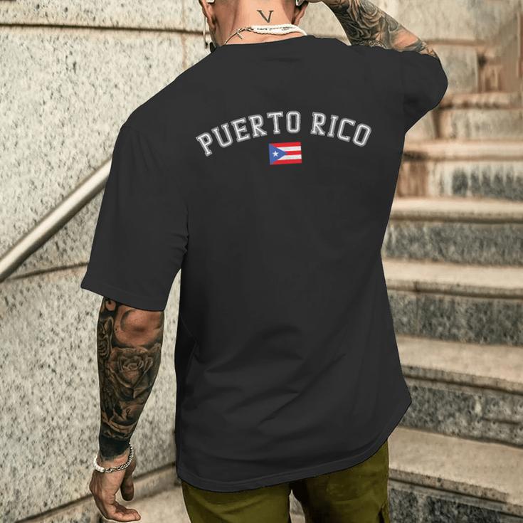 Drapeau De Porto Rico Puerto Rican T-shirt imprimé au dos Cadeaux pour lui