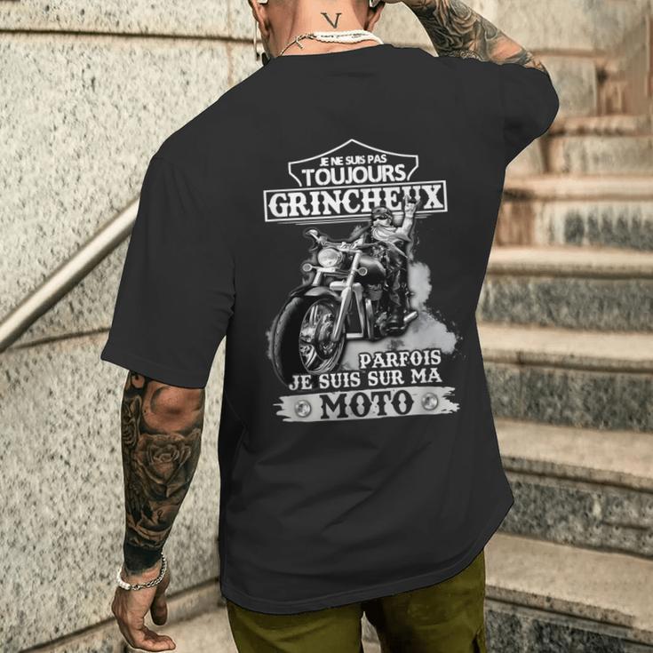 Je Neuis Pas Toujours Grincheux Parfois T-shirt imprimé au dos Cadeaux pour lui