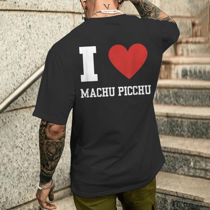 Machu Picchu Pérou Inca Péruvienintage T-shirt imprimé au dos Cadeaux pour lui