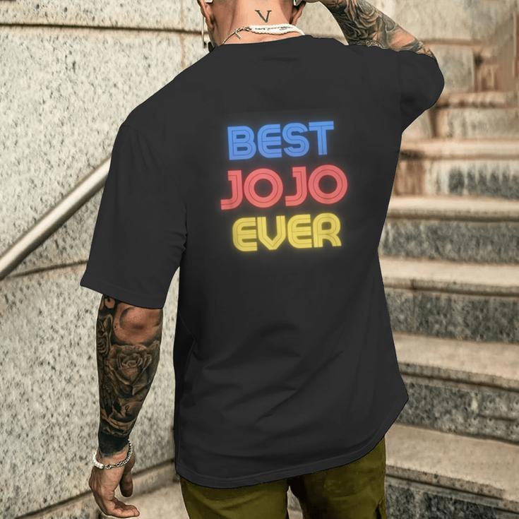 Meilleur Jojo De Tous Les Temps Nom Drôle De Jojo Jojo T-shirt imprimé au dos Cadeaux pour lui
