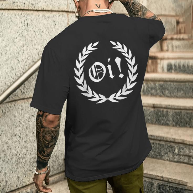 Oi Oi Oi -Kinheadska Punk Revolution T-shirt imprimé au dos Cadeaux pour lui