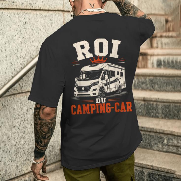Roi Du Camping-Car Homme Camping-Cariste Humouroyage T-shirt imprimé au dos Cadeaux pour lui