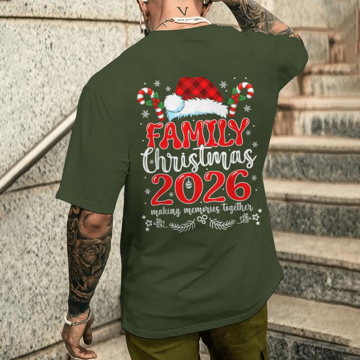 Matching Family Christmas 2026 Pajama Xmas Squad Men's T-shirt Back Print Gifts for Him