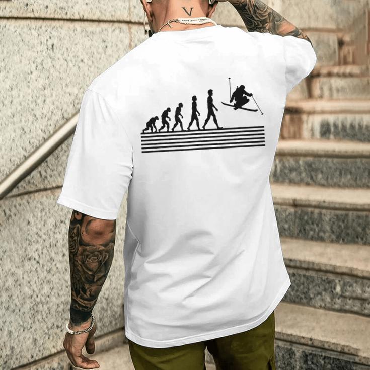 Evolution Dukityle Rétro Évolution Humaine T-shirt imprimé au dos Cadeaux pour lui
