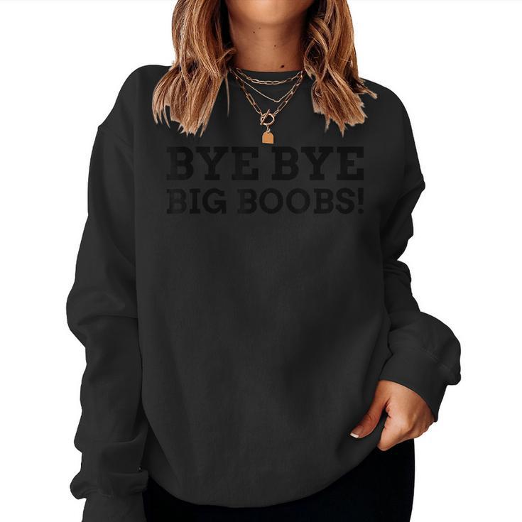 Adieu Big Boobs Breast Réduction Mammaire Sweat-shirt pour femme