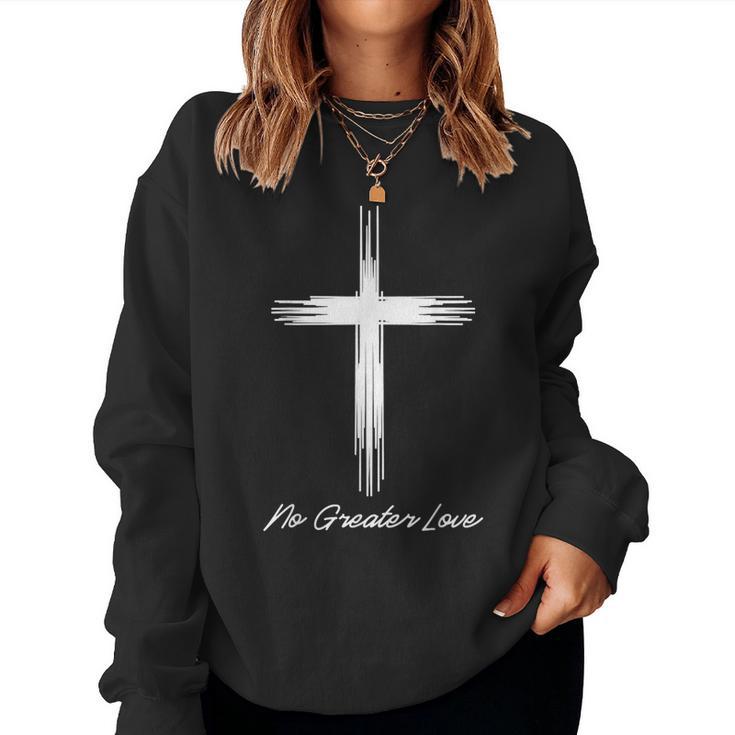 Croix De Jésus Hommes S Enfants Garçons Filles Chrétienne Bible Foi Sweat-shirt pour femme