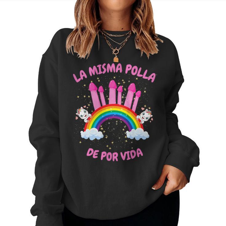 La Misma Polla Despedida Deoltera Para La Novia Boda In Mangas Sudadera Mujer