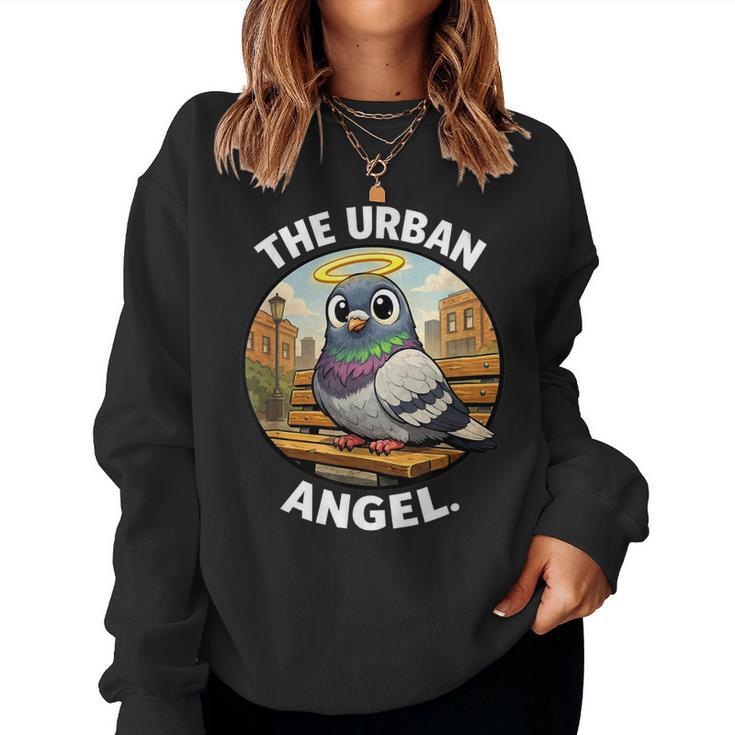 Palomas De Apoyo Paloma Urbana Irónica Sudadera Mujer