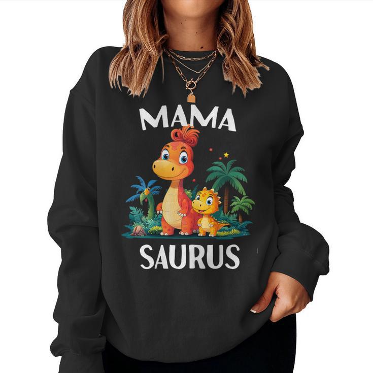 T-Rex Dinosaure Avec Inscription Mamaaurus Sweat-shirt pour femme