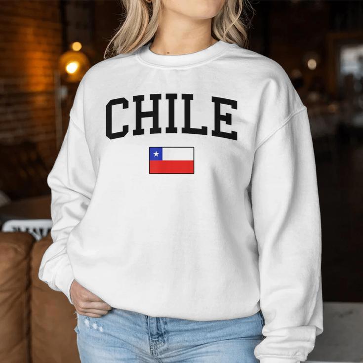 Bandera De Chile Hombres Es Niños Chile Sudadera Mujer Regalos divertidos