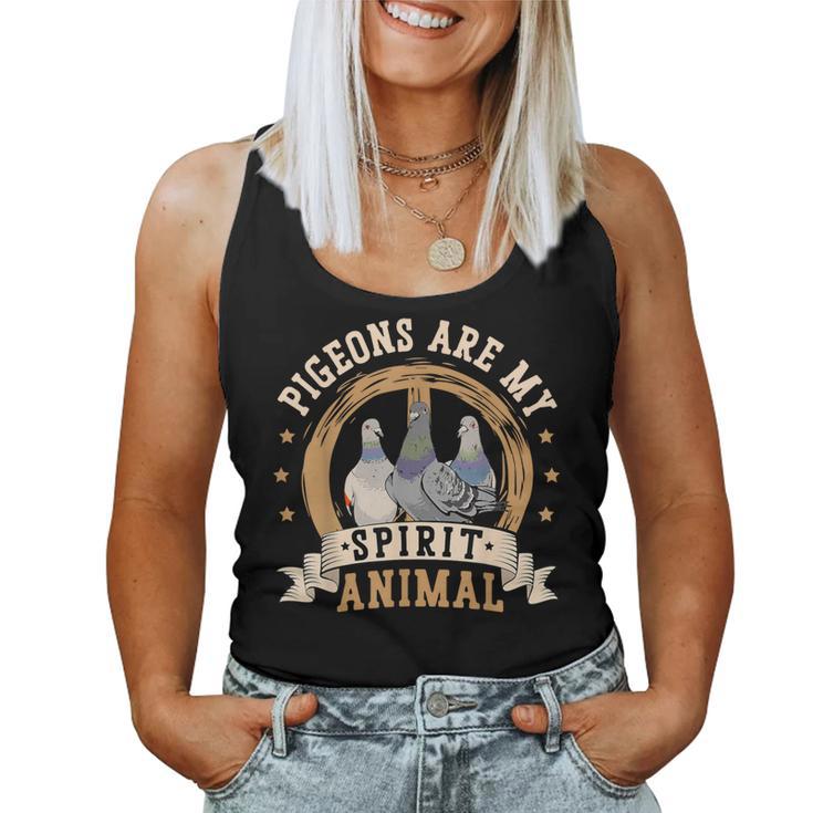 Las Palomason Mi Espíritu Animal Regalos Para Una Paloma Fanciers Camiseta sin mangas para mujer
