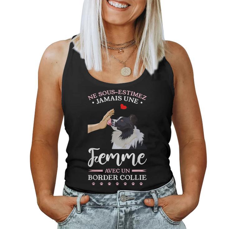 Neous-Estimez Jamais Une Avec Un Border Collie Débardeur pour femme
