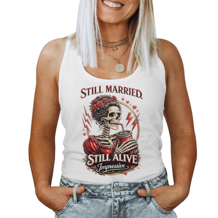 Till Marriedtill Alivequelette Impressionnant Débardeur pour femme