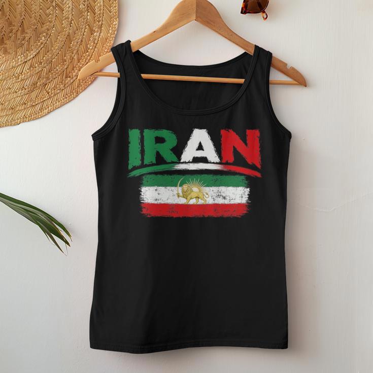 Iran Lionun Flagiranpersianflag Of Iran 長袖tシャツ レディースタンクトップ 面白い贈り物