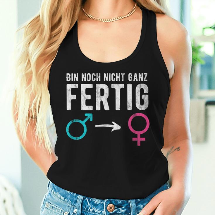 男性から女性へのトランスジェンダーlgbt レディースタンクトップ 彼女への贈り物