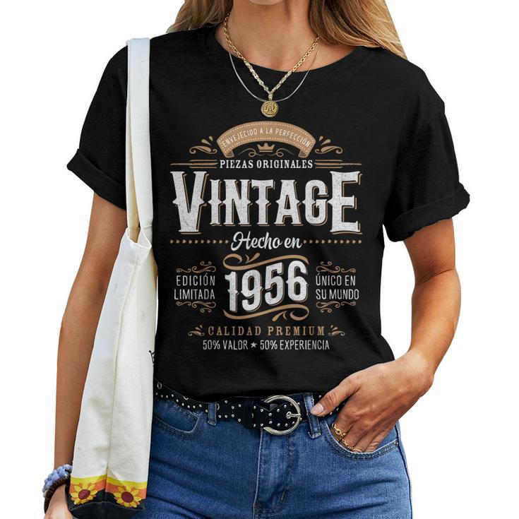 70º Cumpleaños Regalo 70 Años Hombre Intage 1956 Camiseta de mujer