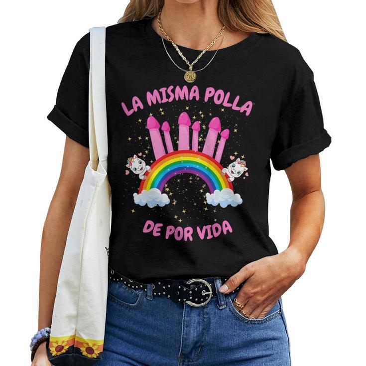 La Misma Polla Despedida Deoltera Para La Novia Boda In Mangas Camiseta de mujer