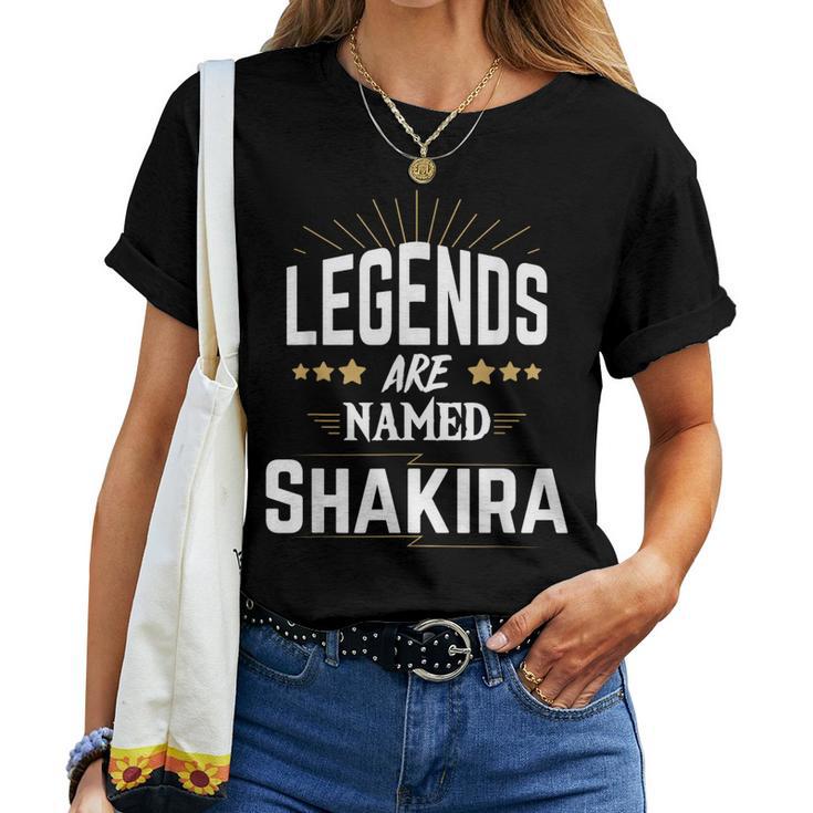 Las Leyendase Llamanhakira Camiseta de mujer