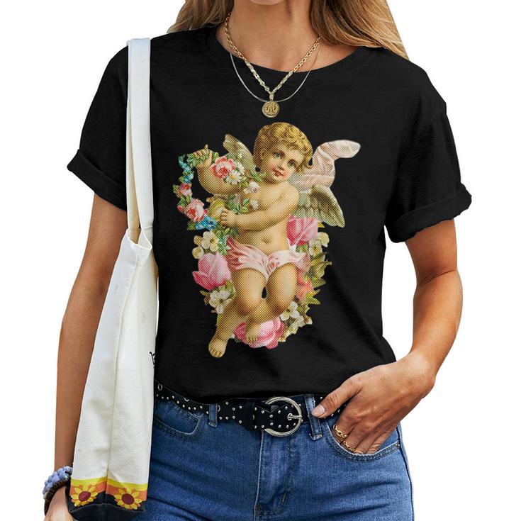 Swea Pour Homme Et Motif Ange T-shirt femme