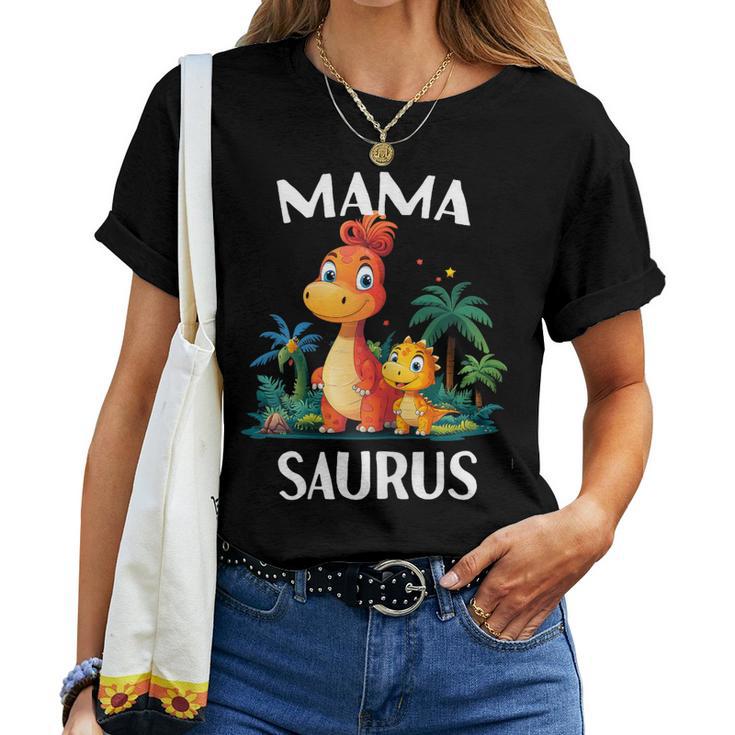 T-Rex Dinosaure Avec Inscription Mamaaurus T-shirt femme
