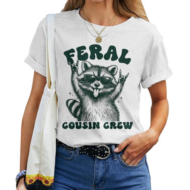 Retro Feral Cousin Crew Summer Vacation Kids Boys Girls Women T-shirt