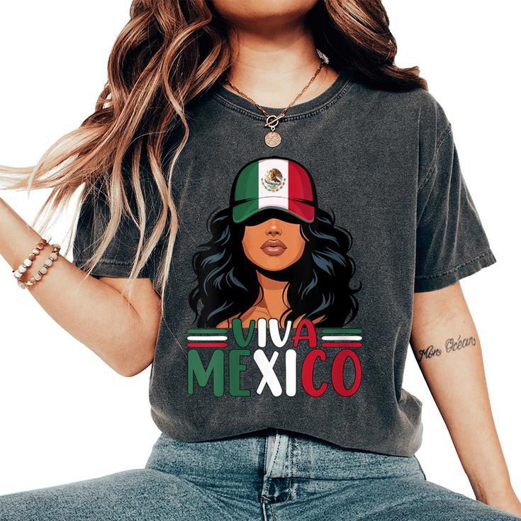 Iva Mexico Drapeau Mexicain Pour T-shirt oversize confortable pour femme