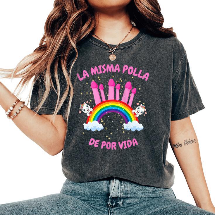 La Misma Polla Despedida Deoltera Para La Novia Boda In Mangas Camiseta extragrande cómoda para mujer