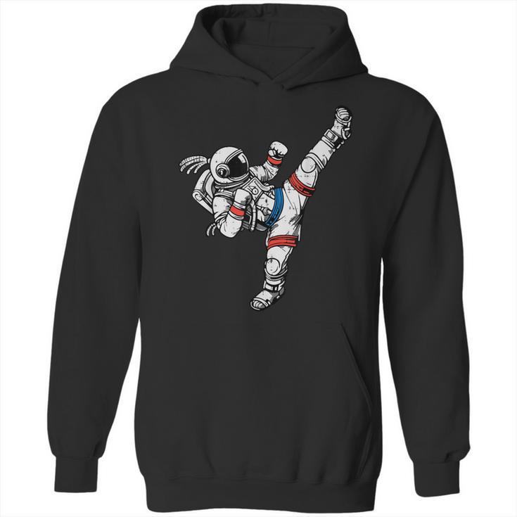 Astronaut Muay Thai Fighter Space Martial Arts Men Women Kid Unisex Hoodie