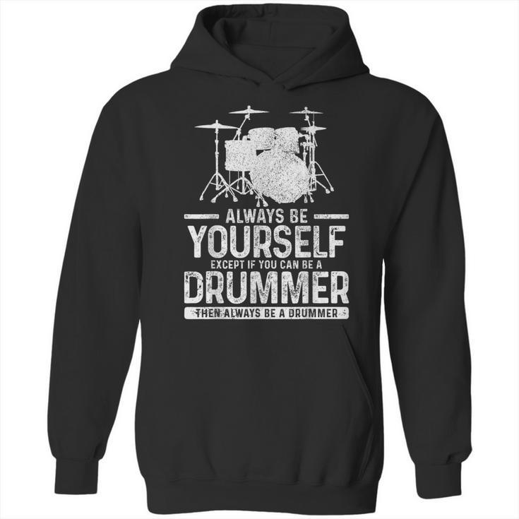 Drummer Drum Kit Saying Drummer Unisex Hoodie