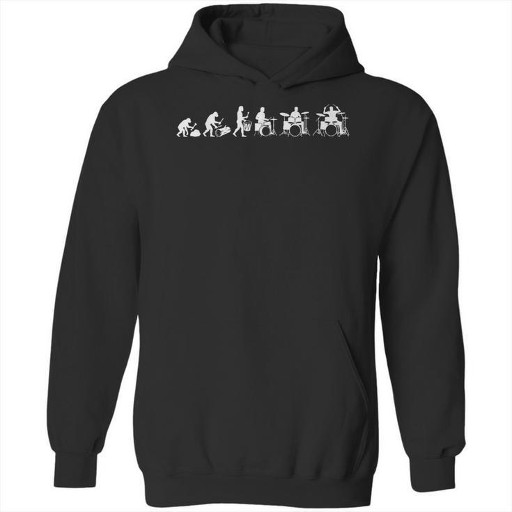Drummer Evolution Drum Kit Unisex Hoodie
