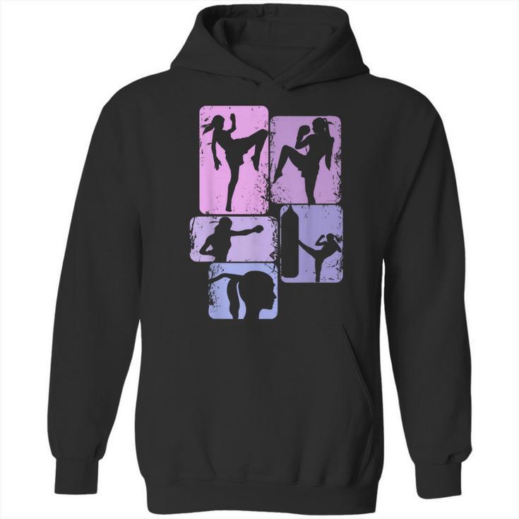 Muay Thai Thai Boxes Girls Kids Women Unisex Hoodie