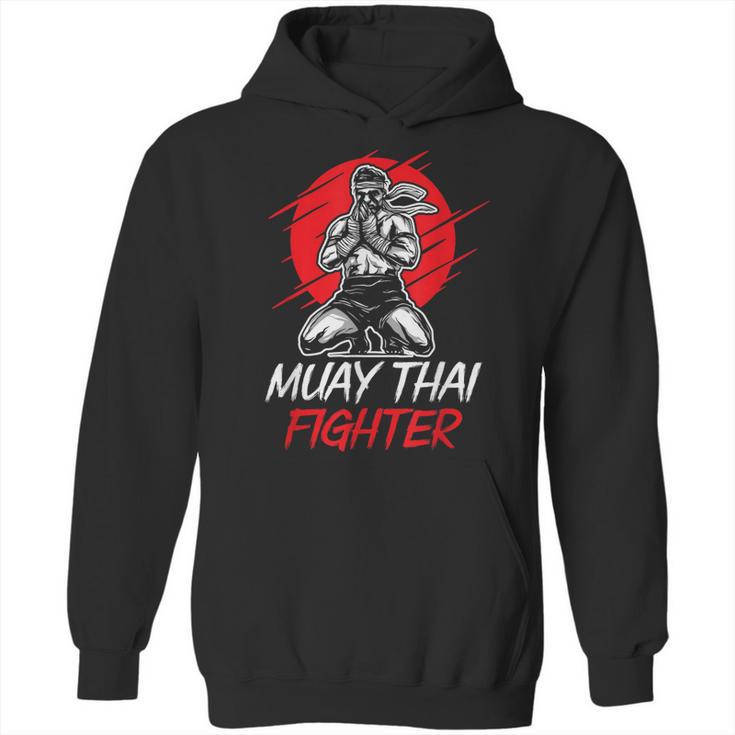 Muay Thai Fighter Martial Arts Boxing Hobby Unisex Hoodie