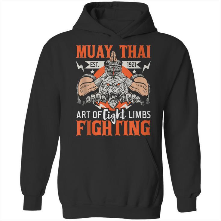 Muay Thai Fighting MMA Thai Boxing Mixed Martial Arts Unisex Hoodie