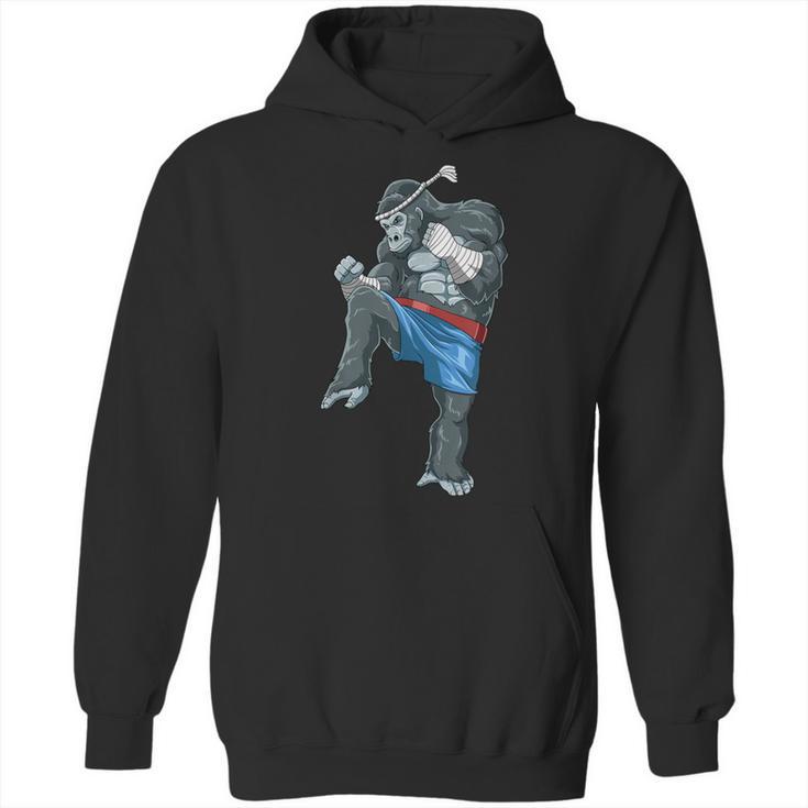 Muay Thai Gorilla Thai Boxing Unisex Hoodie